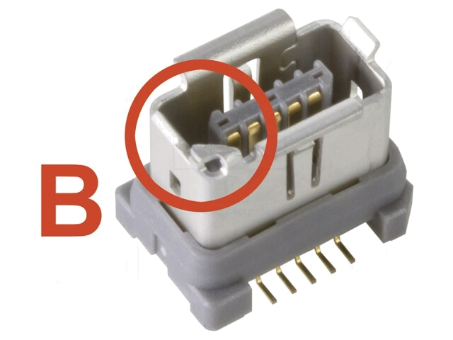 Connector: ix Industrial; contact; ix Industrial®; mannelijk Connector: ix Industrial; contact; ix Industrial®; mannelijk